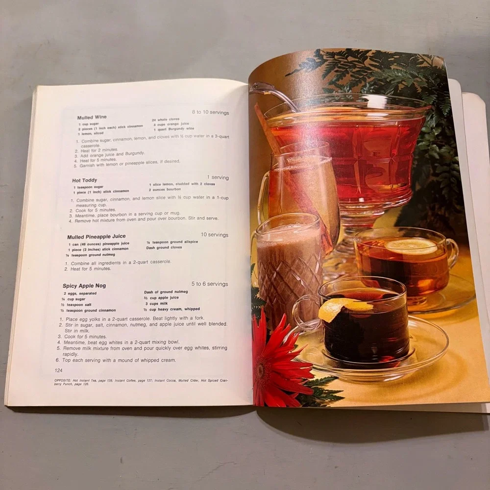 Vtg 1970s Microwave Miracles Sanyo Cookbook Retro MCM Kitchen Kitschy Prop Decor